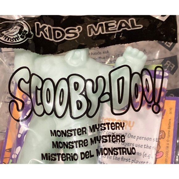 Wendy's Scooby Doo Glow In Dark Monster Mystery Action Figure - Picture 2 of 6